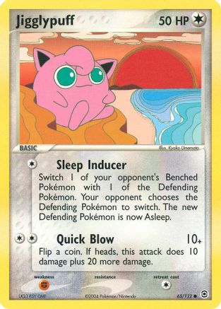 Jigglypuff (065/112) [FireRed & LeafGreen] Reverse Holofoil - Common