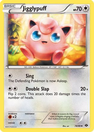 Jigglypuff (078/99) [Next Destinies] Reverse Holofoil - Uncommon