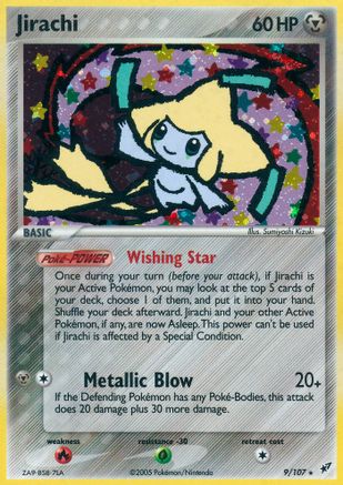 Jirachi (9/107) [Deoxys] - Holo Rare