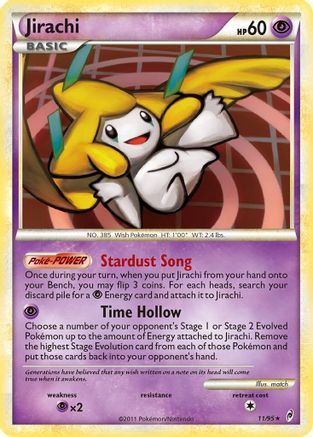Jirachi (11/95) [Call of Legends] Reverse Holofoil - Holo Rare