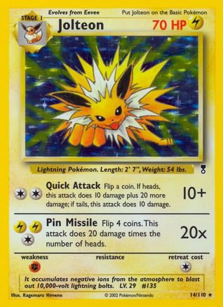 Jolteon (14/110) [Legendary Collection] Reverse Holofoil - Holo Rare