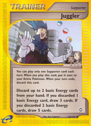 Juggler (126/147) [Aquapolis] - Uncommon