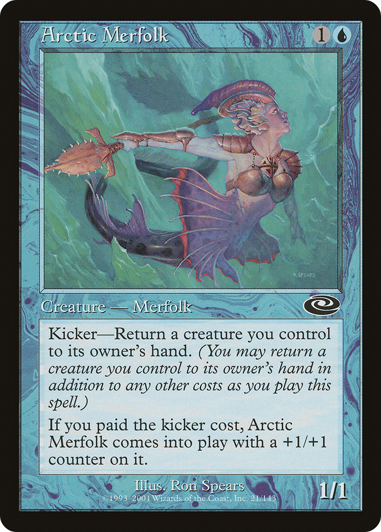 Arctic Merfolk (PLS-021) [Planeshift]