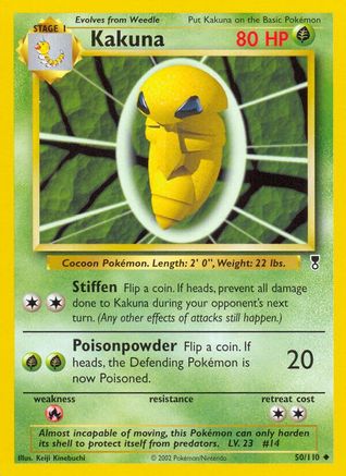 Kakuna (50/110) [Legendary Collection] - Uncommon