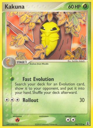 Kakuna (046/113) [Delta Species] - Uncommon