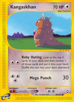 Kangaskhan (88/147) [Aquapolis] - Common
