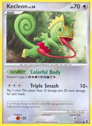 Kecleon (67/111) [Rising Rivals] - Common