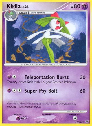 Kirlia (51/127) [Platinum] - Uncommon