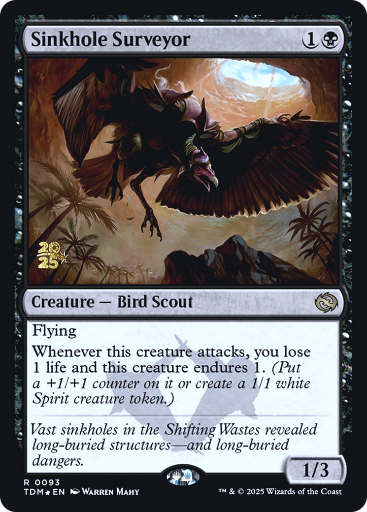 Sinkhole Surveyor (PRE-093) [Prerelease Cards] Foil