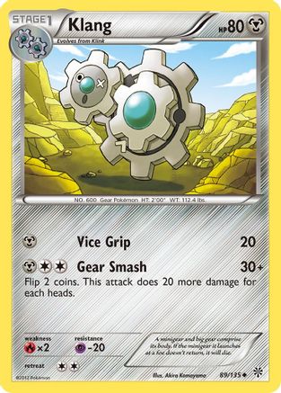Klang (89/135) [Plasma Storm] Reverse Holofoil - Uncommon