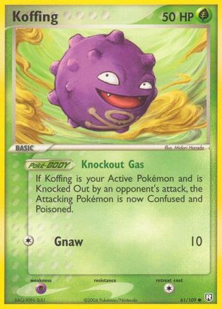 Koffing (061/109) [Team Rocket Returns] - Common