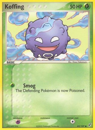 Koffing (062/107) [Deoxys] - Common