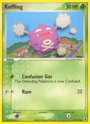 Koffing (072/113) [Delta Species] - Common
