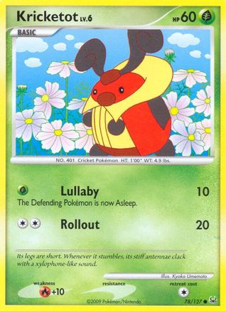 Kricketot (078/127) [Platinum] - Common