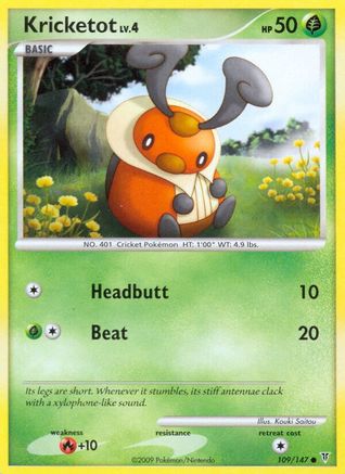 Kricketot (109/147) [Supreme Victors] - Common