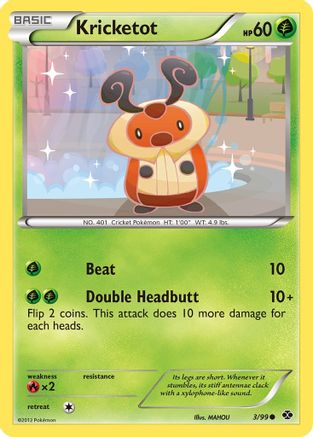 Kricketot (3/99) [Next Destinies] - Common