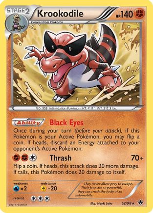 Krookodile (62/98) [Emerging Powers] - Rare