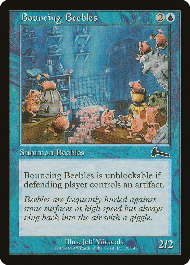 Bouncing Beebles (ULG-028) [Urza's Legacy]