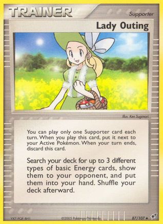 Lady Outing (87/107) [Deoxys] - Uncommon