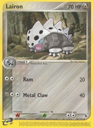 Lairon (36/109) [Ruby and Sapphire] - Uncommon