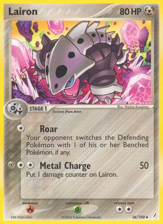 Lairon (36/100) [Crystal Guardians] Reverse Holofoil - Uncommon