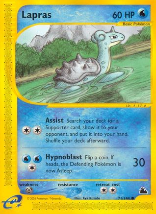 Lapras (71/144) [Skyridge] Reverse Holofoil - Common