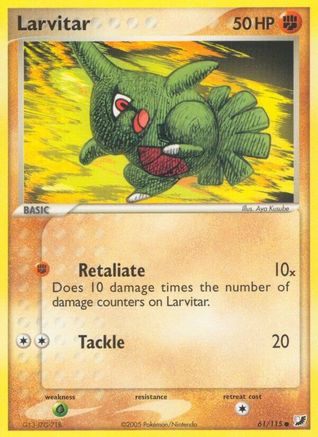 Larvitar (061/115) [Unseen Forces] - Common