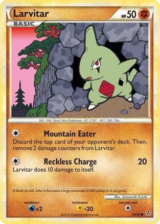 Larvitar (050/95) [Unleashed] - Common