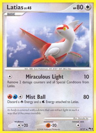 Latias (3/17) [POP Series 7] Holofoil - Rare