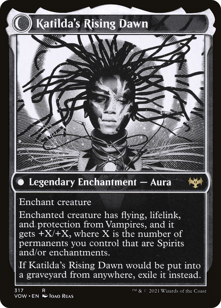 Katilda, Dawnhart Martyr (Showcase) (VOW-317) [Innistrad: Crimson Vow] Foil
