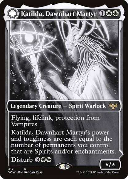 Katilda, Dawnhart Martyr (Showcase) (VOW-317) [Innistrad: Crimson Vow]