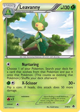 Leavanny (7/98) [Emerging Powers] - Rare