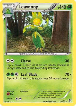 Leavanny (10/135) [Plasma Storm] - Rare