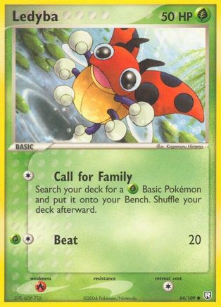 Ledyba (064/109) [Team Rocket Returns] - Common