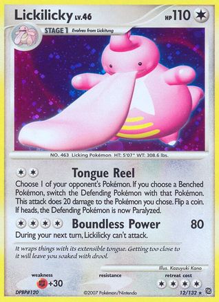 Lickilicky (12/132) [Secret Wonders] Holofoil - Holo Rare
