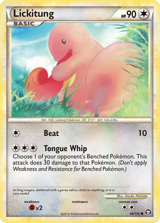 Lickitung (066/102) [Triumphant] - Common
