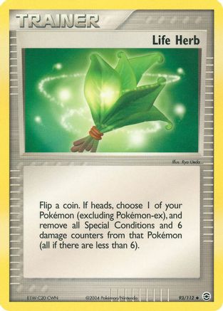 Life Herb (93/112) [FireRed & LeafGreen] - Uncommon
