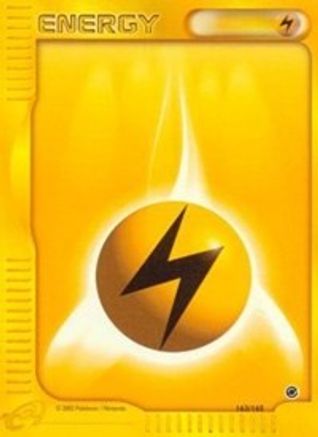 Lightning Energy (163/165) [Expedition] Reverse Holofoil - Common