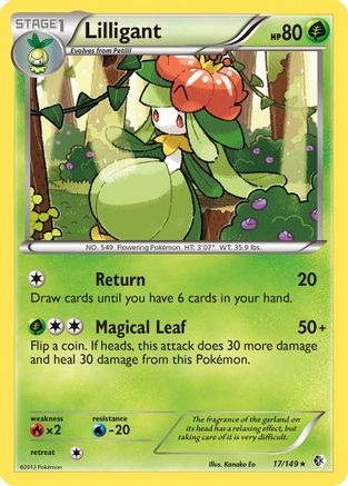 Lilligant (17/149) [Boundaries Crossed] Reverse Holofoil - Rare