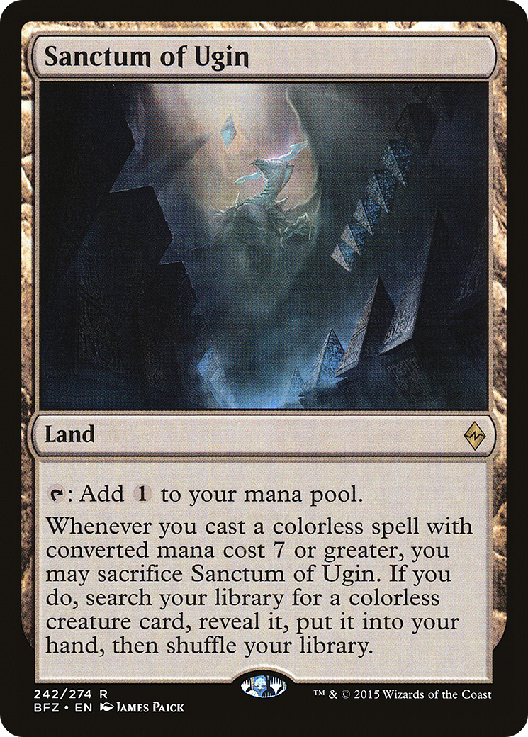 Sanctum of Ugin (BFZ-242) [Battle for Zendikar]