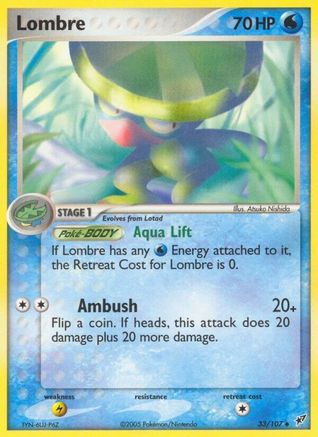 Lombre (33/107) [Deoxys] - Uncommon