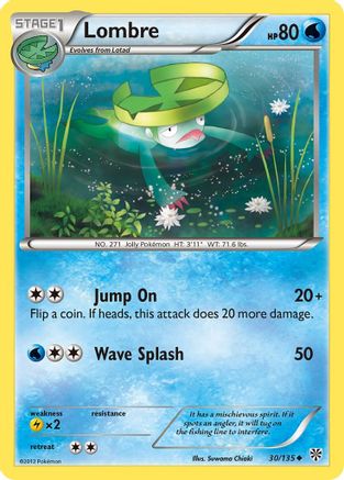 Lombre (30/135) [Plasma Storm] Reverse Holofoil - Uncommon
