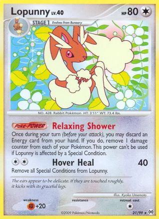 Lopunny (021/99) [Arceus] - Rare