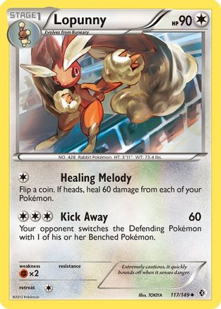 Lopunny (117/149) [Boundaries Crossed] - Uncommon
