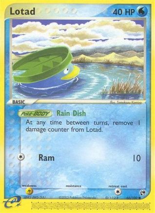 Lotad (066/100) [Sandstorm] Reverse Holofoil - Common
