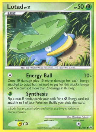 Lotad (081/127) [Platinum] - Common