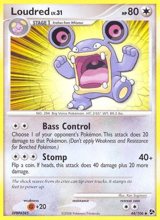 Loudred (44/106) [Great Encounters] - Uncommon
