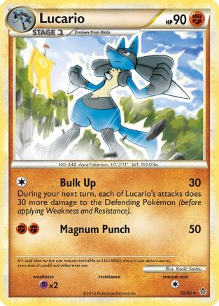 Lucario (019/95) [Unleashed] - Rare