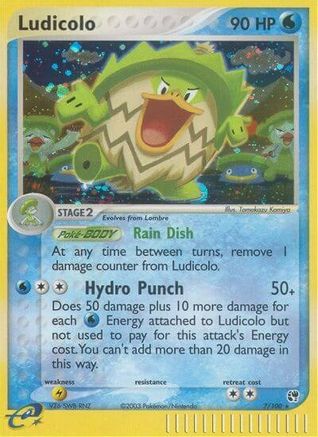 Ludicolo (7/100) [Sandstorm] Holofoil - Holo Rare