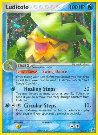 Ludicolo (10/107) [Deoxys] - Holo Rare